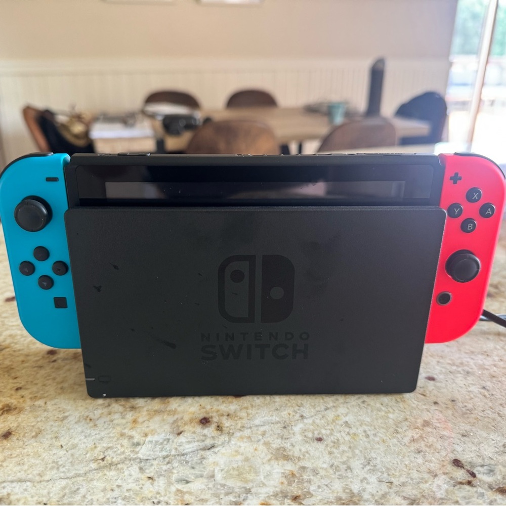 Nintendo Switch with 3 games and all accessories
